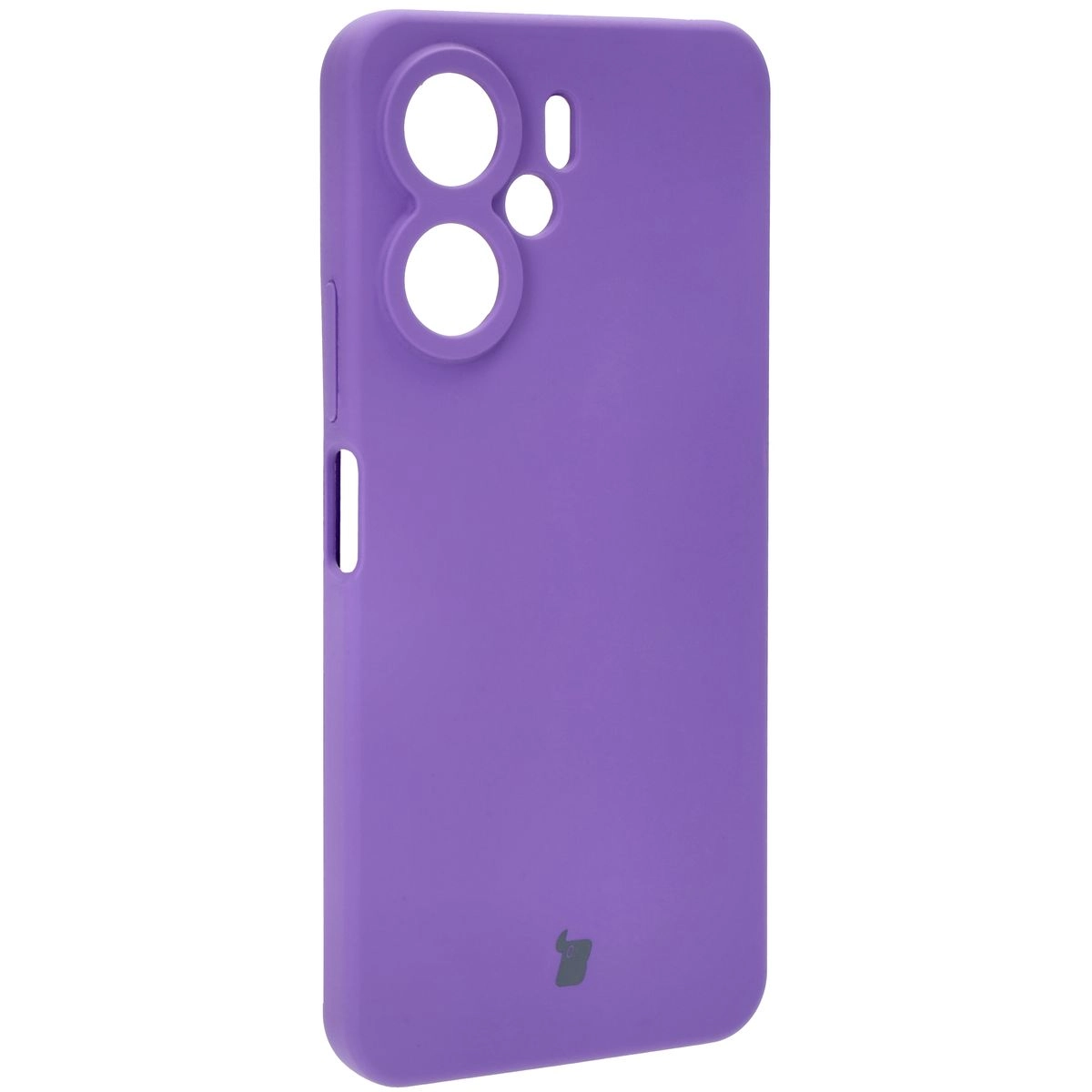 Etui Bizon Silikonowe Soft do Xiaomi Redmi 13C 4G/Xiaomi Redmi 13C 5G/Xiaomi Poco C65 Fioletowy