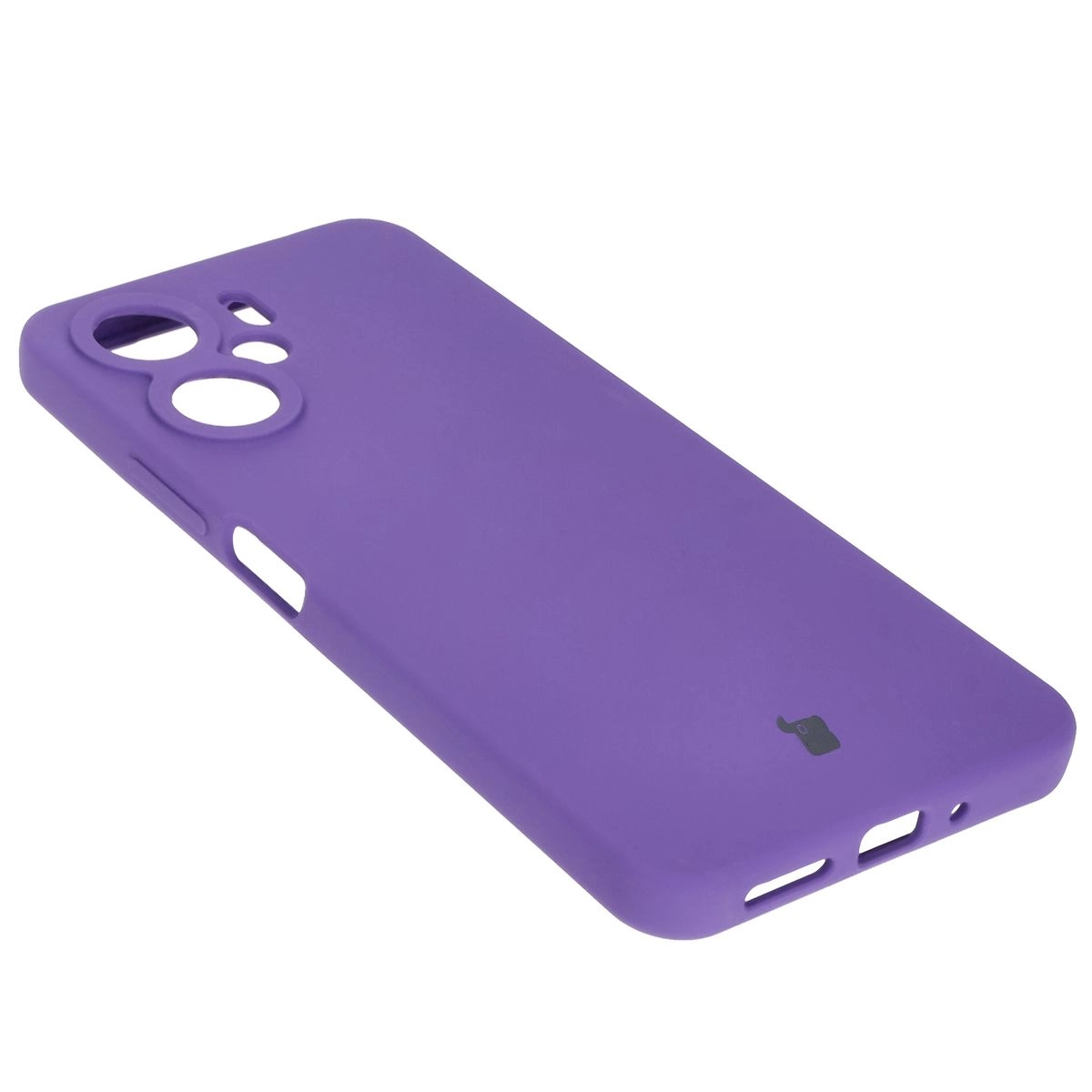 Etui Bizon Silikonowe Soft do Xiaomi Redmi 13C 4G/Xiaomi Redmi 13C 5G/Xiaomi Poco C65 Fioletowy