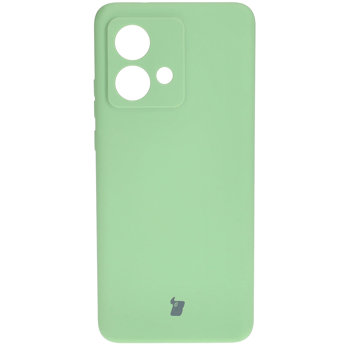 Etui Bizon Silikonowe Soft do Motorola Edge 40 Neo jasnozielony
