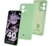 Etui Bizon Silikonowe Soft do Motorola Edge 40 Neo jasnozielony