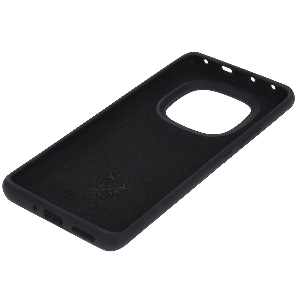Etui Bizon Silikonowe Soft do Xiaomi Redmi Note 14 Pro 5G/Poco X7 Czarny
