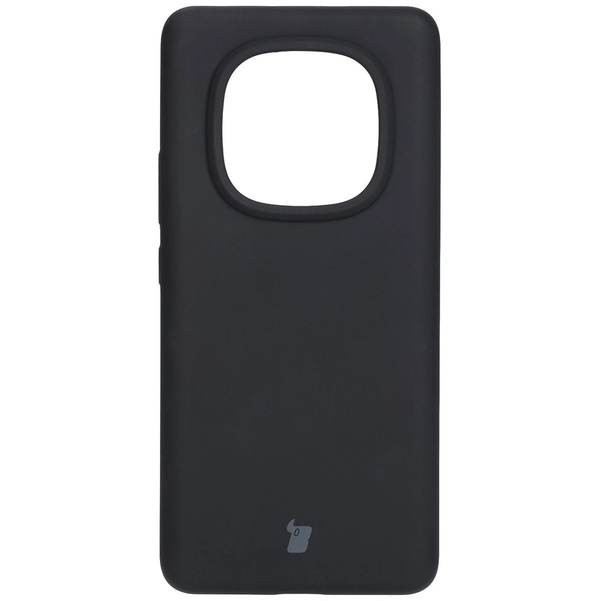Etui Bizon Silikonowe Soft do Xiaomi Redmi Note 14 Pro 5G/Poco X7 Czarny
