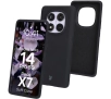 Etui Bizon Silikonowe Soft do Xiaomi Redmi Note 14 Pro 5G/Poco X7 Czarny