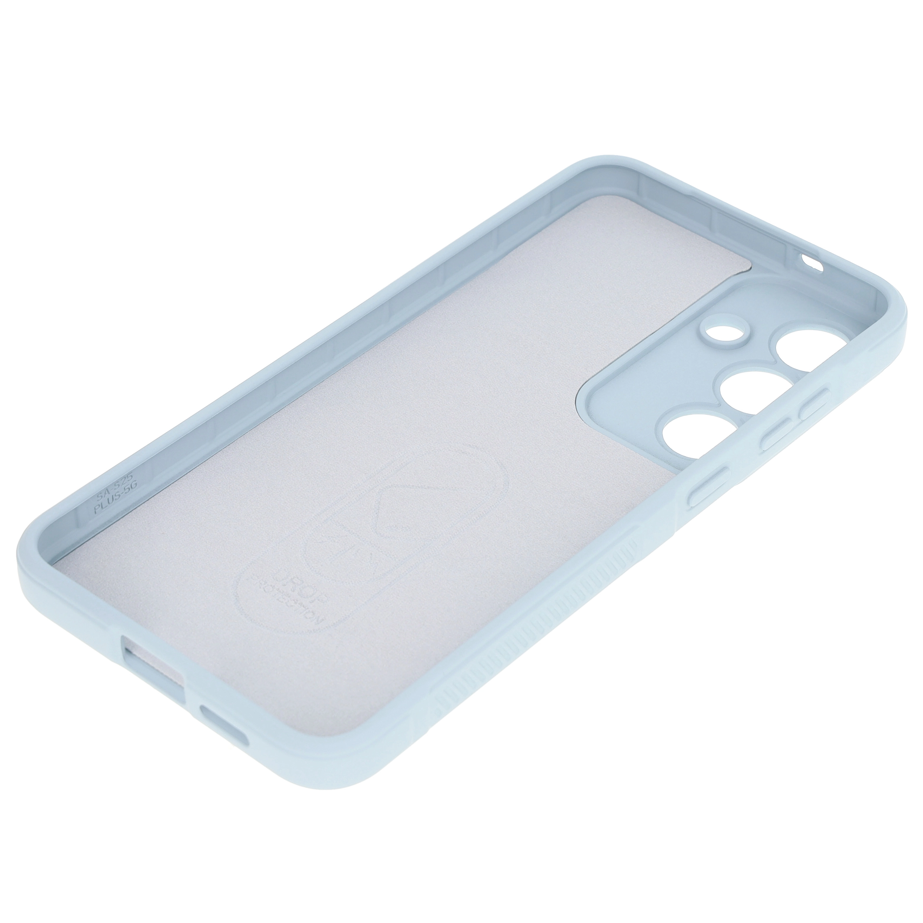 Etui Bizon Tur do Galaxy S25 Plus Jasnoniebieskie