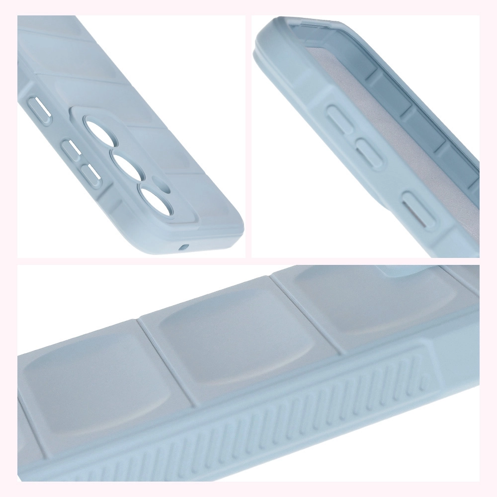 Etui Bizon Tur do Galaxy S25 Plus Jasnoniebieskie