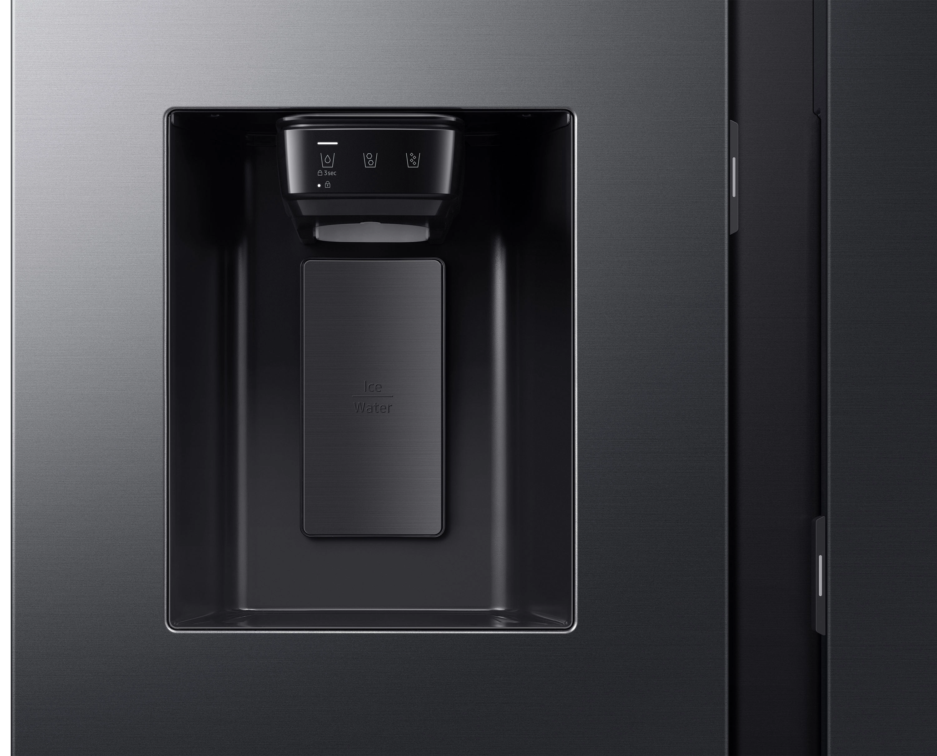 Lodówka Samsung RS90F66BEFEO Pełny No Frost 178,4cm Kostkarka Komora świeżości Zdalne sterowanie Grafitowa stal