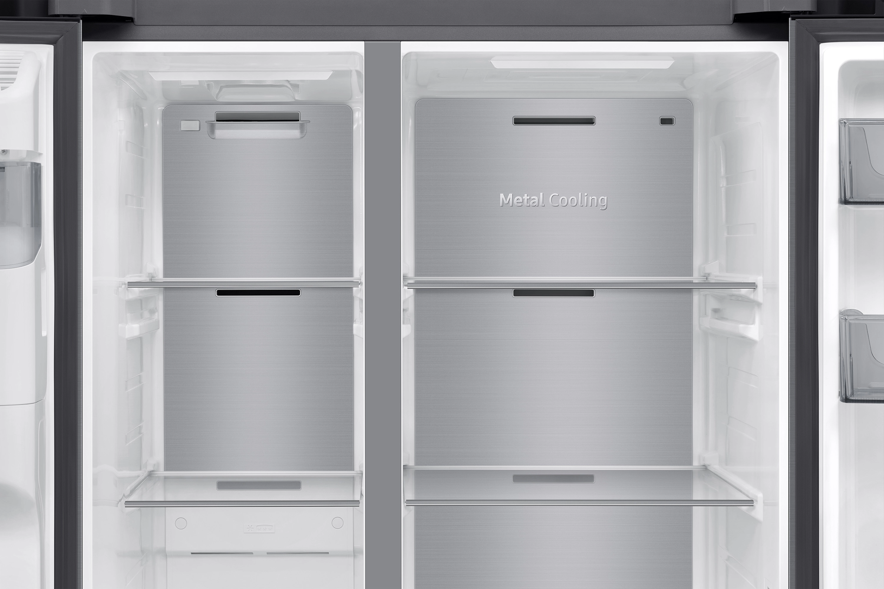 Lodówka Samsung SBS RS70F64KDTEO Pełny No Frost 178,4cm Kostkarka Komora świeżości Zdalne sterowanie Stal szczotkowana