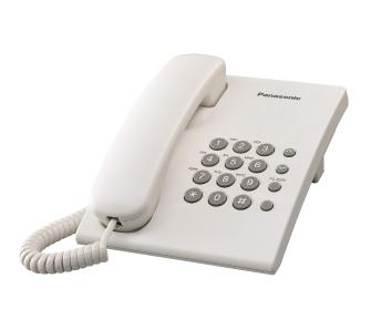 telefon przewodowy Panasonic KX-TS500 (biały)