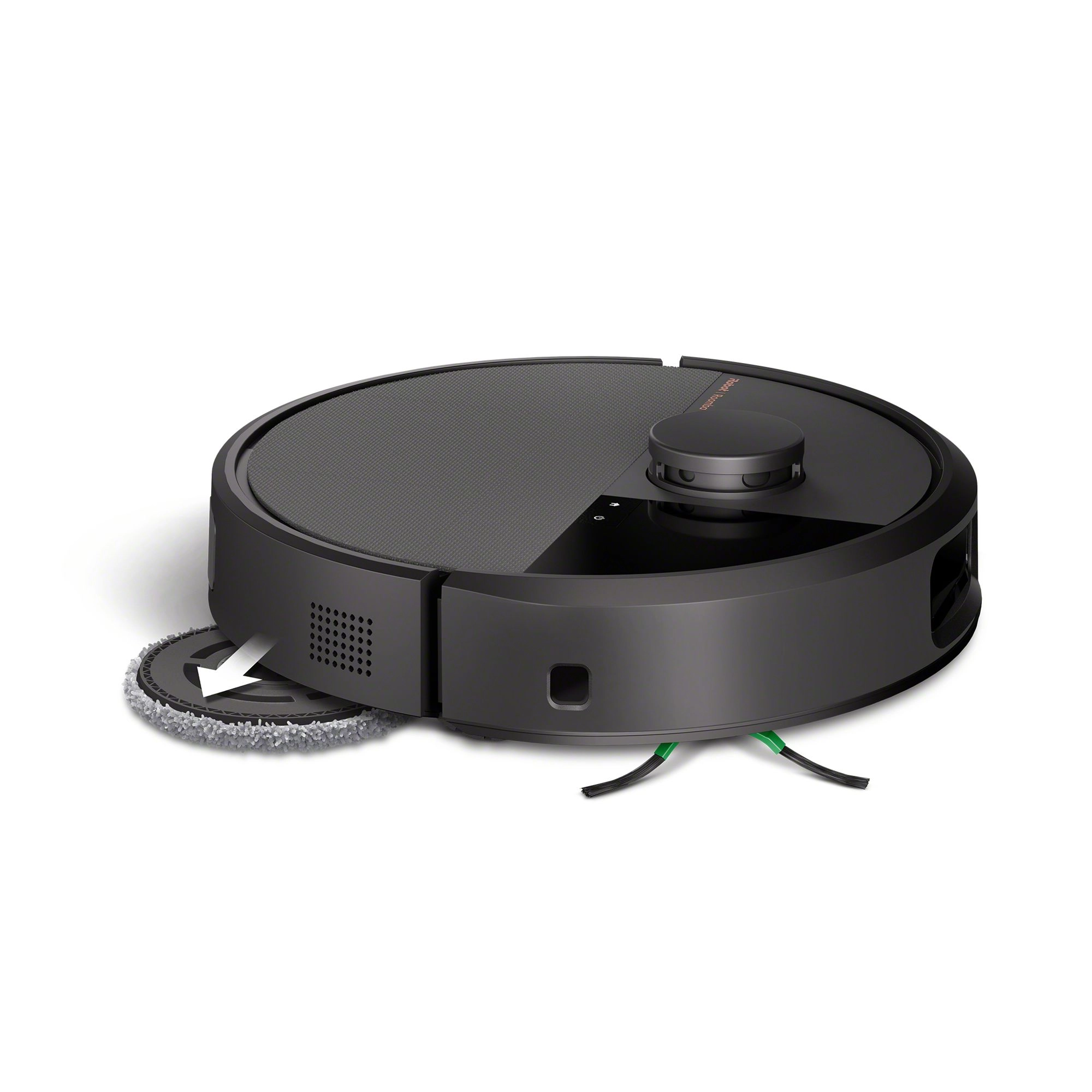 Robot sprzątający iRobot Roomba Plus 505 Combo Funkcja mopowania Stacja oczyszczająca Tworzenie mapy pomieszczenia 68dB Czarny