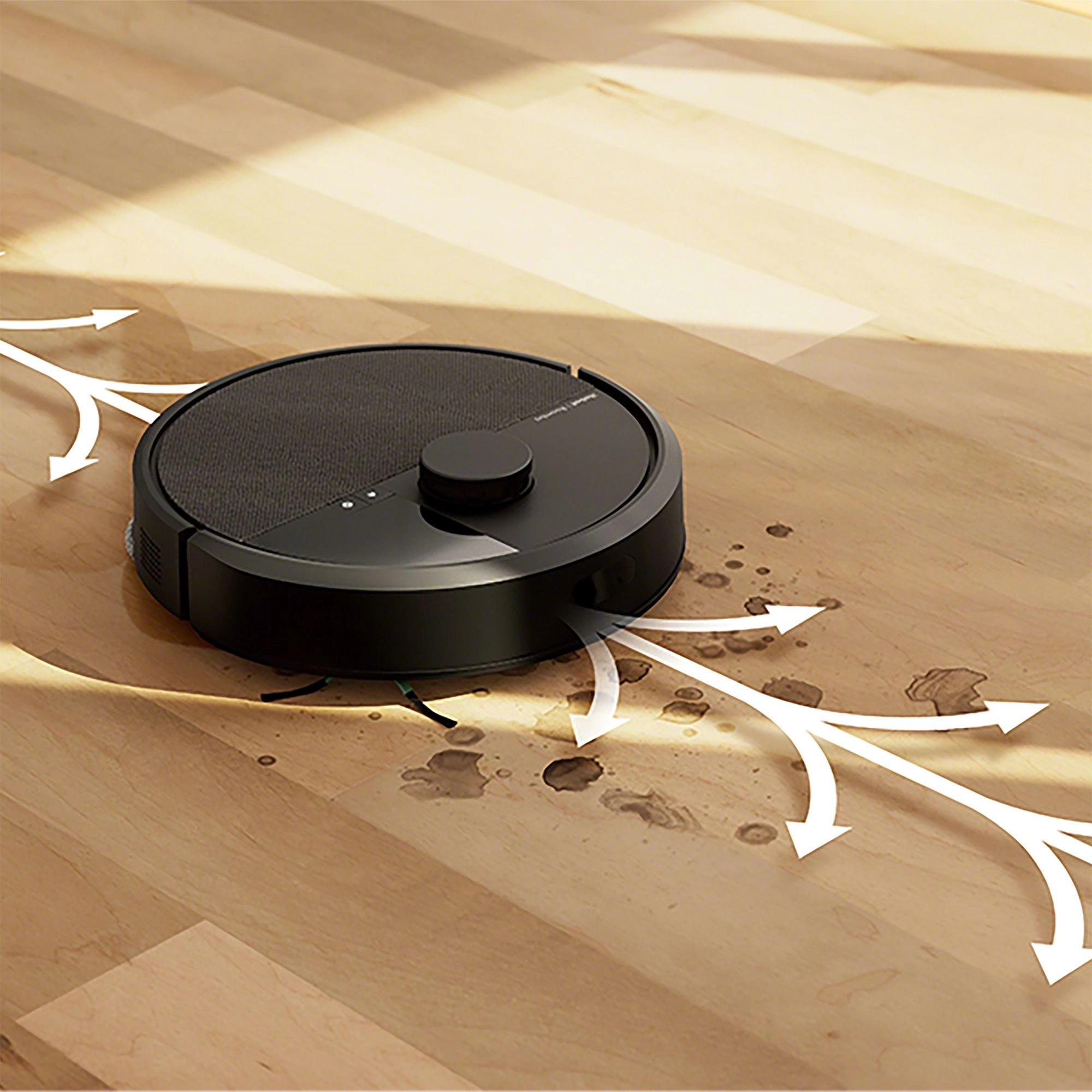Robot sprzątający iRobot Roomba Plus 405 Combo Funkcja mopowania Stacja oczyszczająca Tworzenie mapy pomieszczenia 68dB Czarny