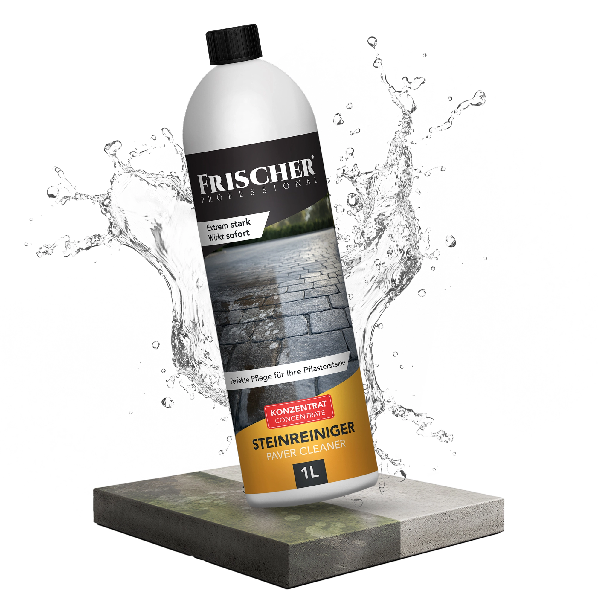 Środek czyszczący Frischer do kostki brukowej 1l