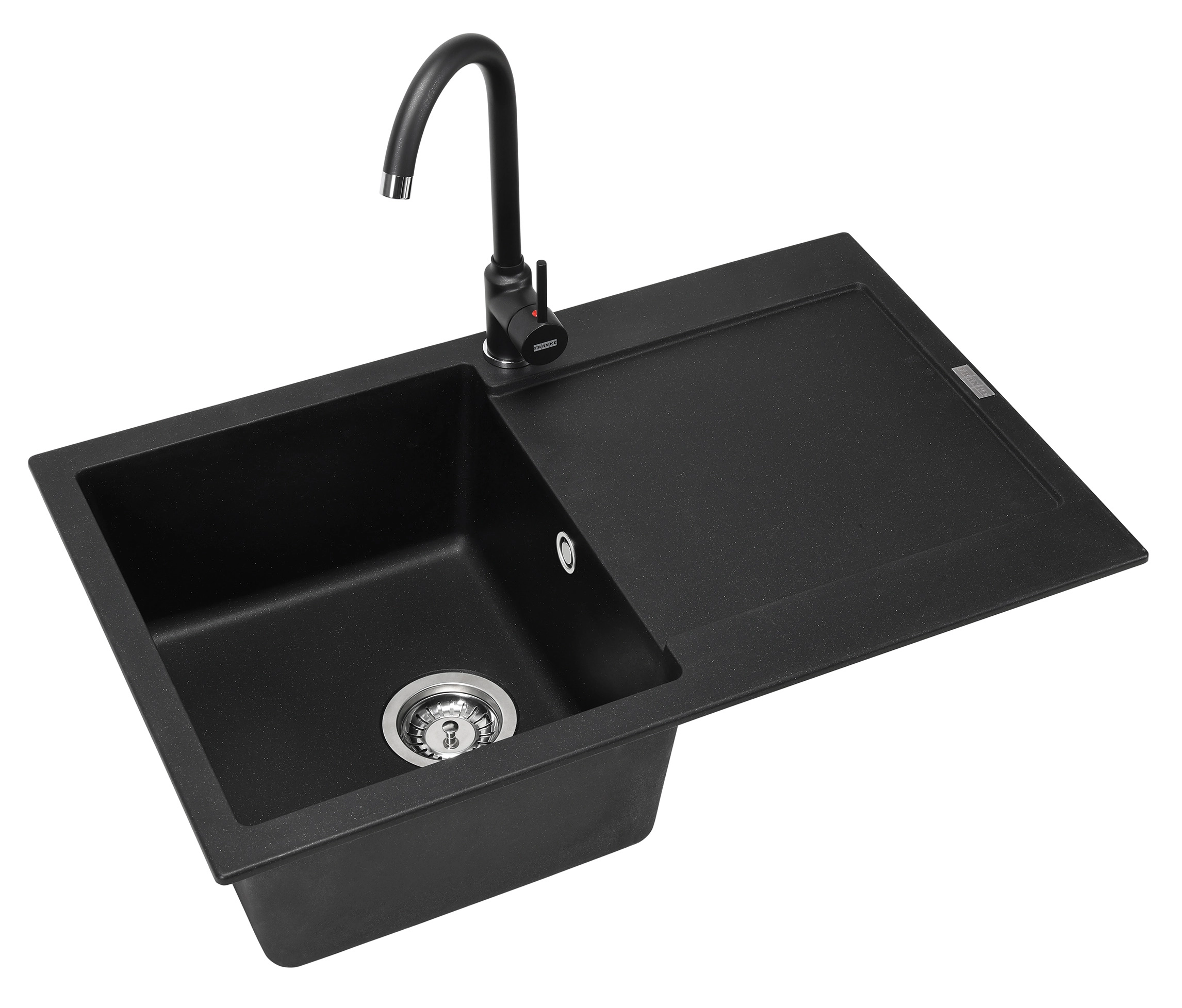 Zlewozmywak Franke Maris MRG 611-78 Onyx + bateria Pola Onyx