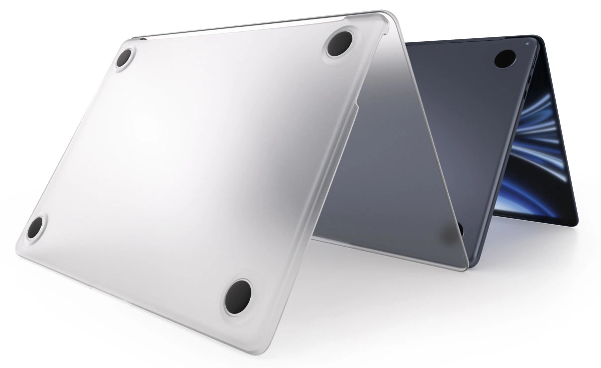 Etui na laptop NEXT ONE MacBook Air 13" M2-M3-M4 Przezroczysty