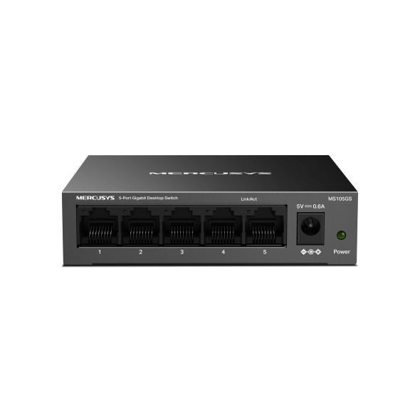 Switch Mercusys MS105GS Czarny