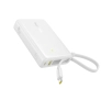 Powerbank Baseus PicoGo Digital Display 10000mAh 45W Biały
