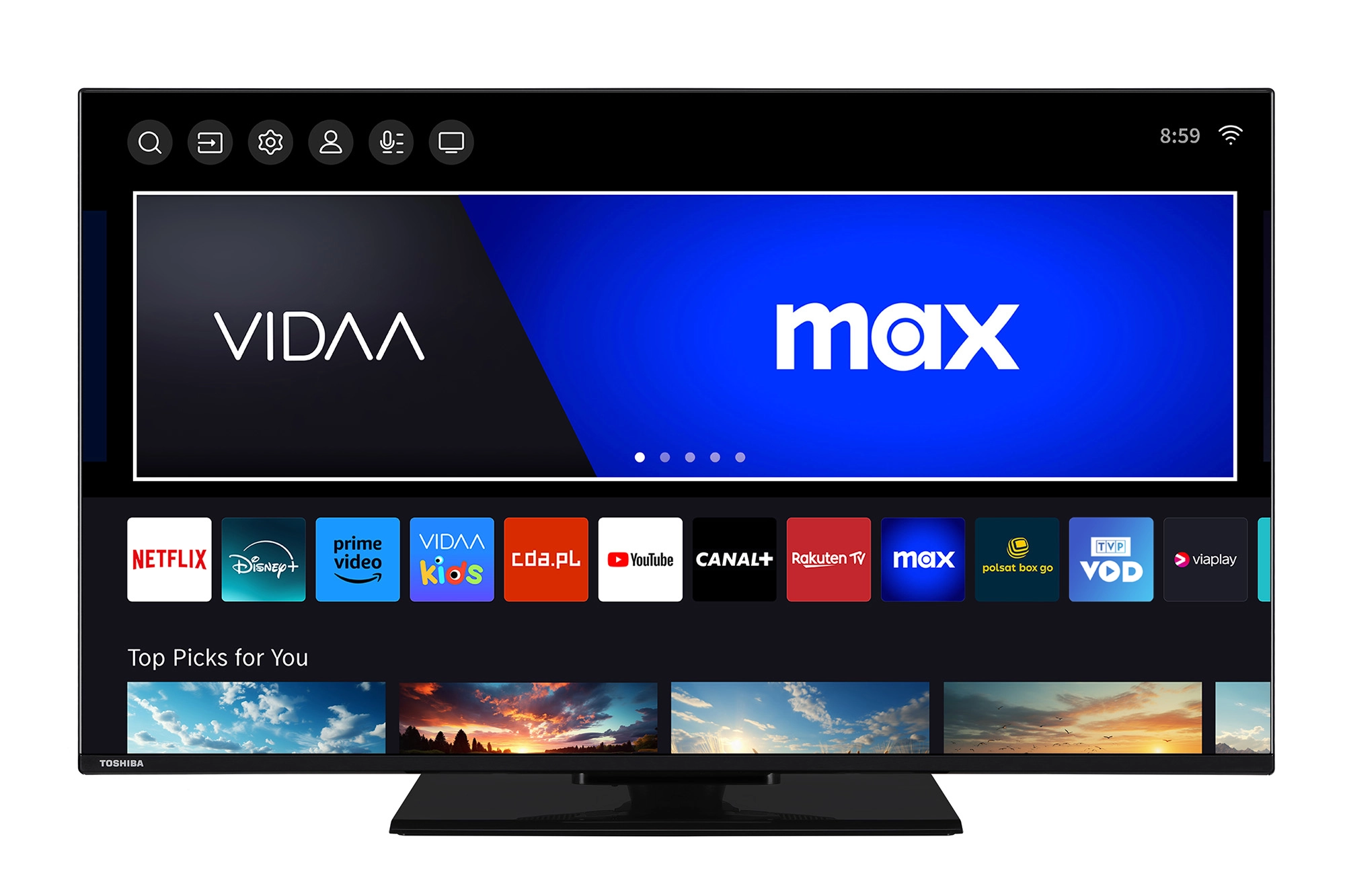 Telewizor Toshiba 43UV3463DG 43" LED 4K Smart TV Dolby Vision HDMI 2.1 DVB-T2