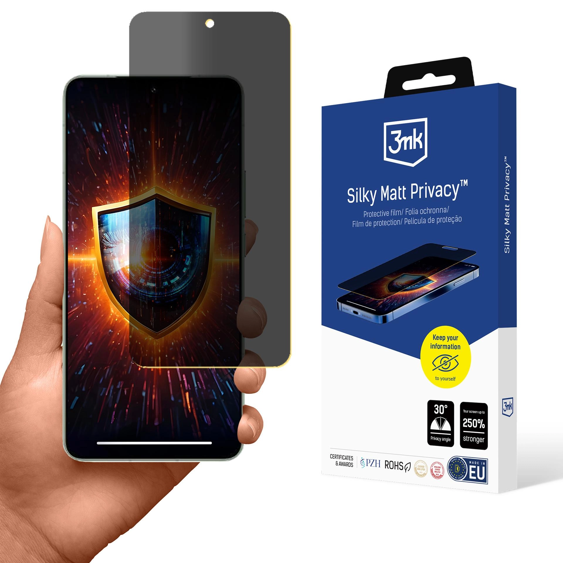 Folia ochronna 3mk Silky Matt Privacy do Xiaomi 15 Pro