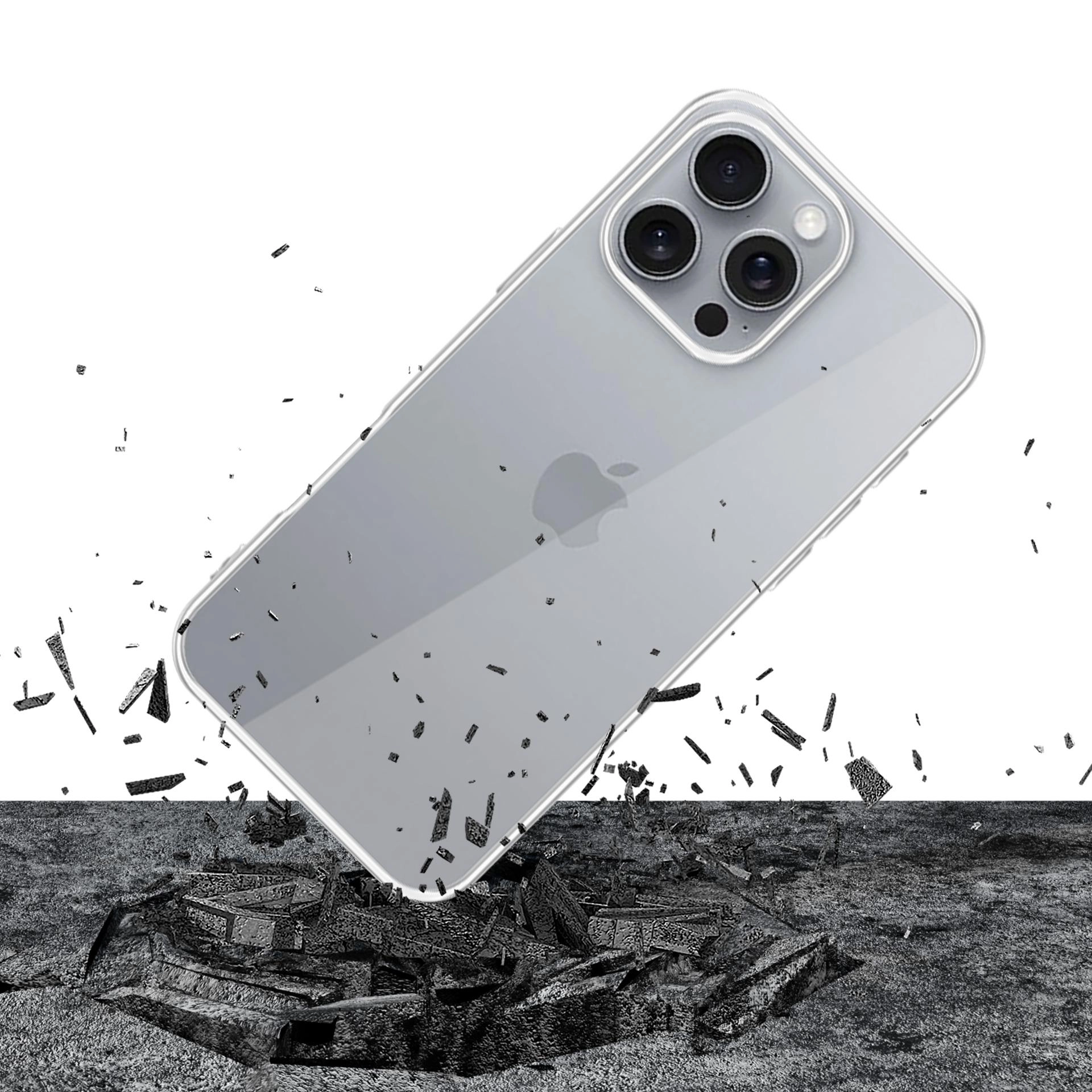 Etui 3mk Clear Case do iPhone 16 Pro Max Przezroczysty