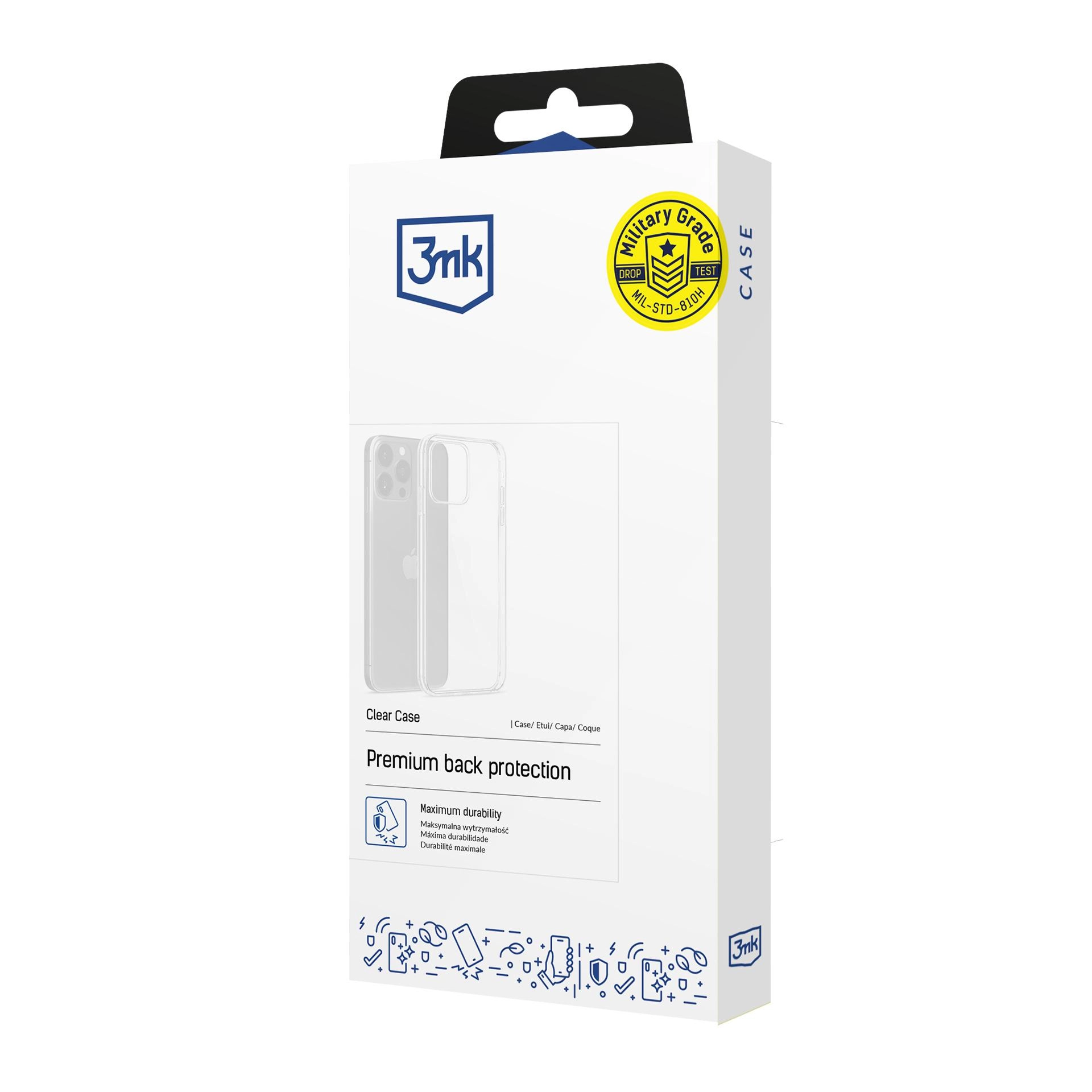 Etui 3mk Clear Case do iPhone 16 Pro Max Przezroczysty