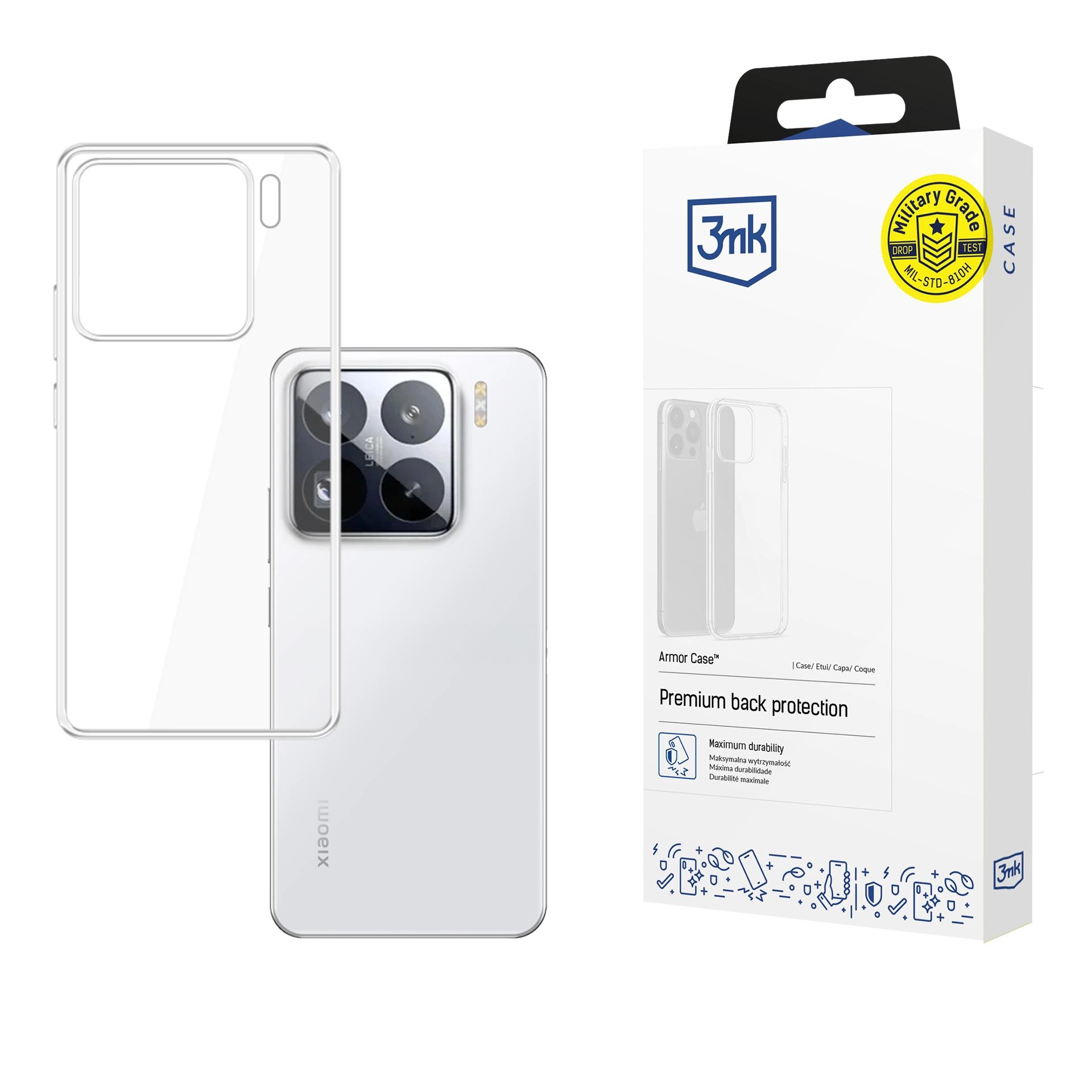 Etui 3mk Clear Case do Xiaomi 15 Pro Przezroczysty