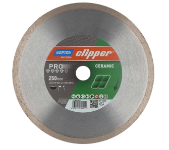 Tarcza diamentowa Norton Clipper Pro Ceramic Soft 250mm