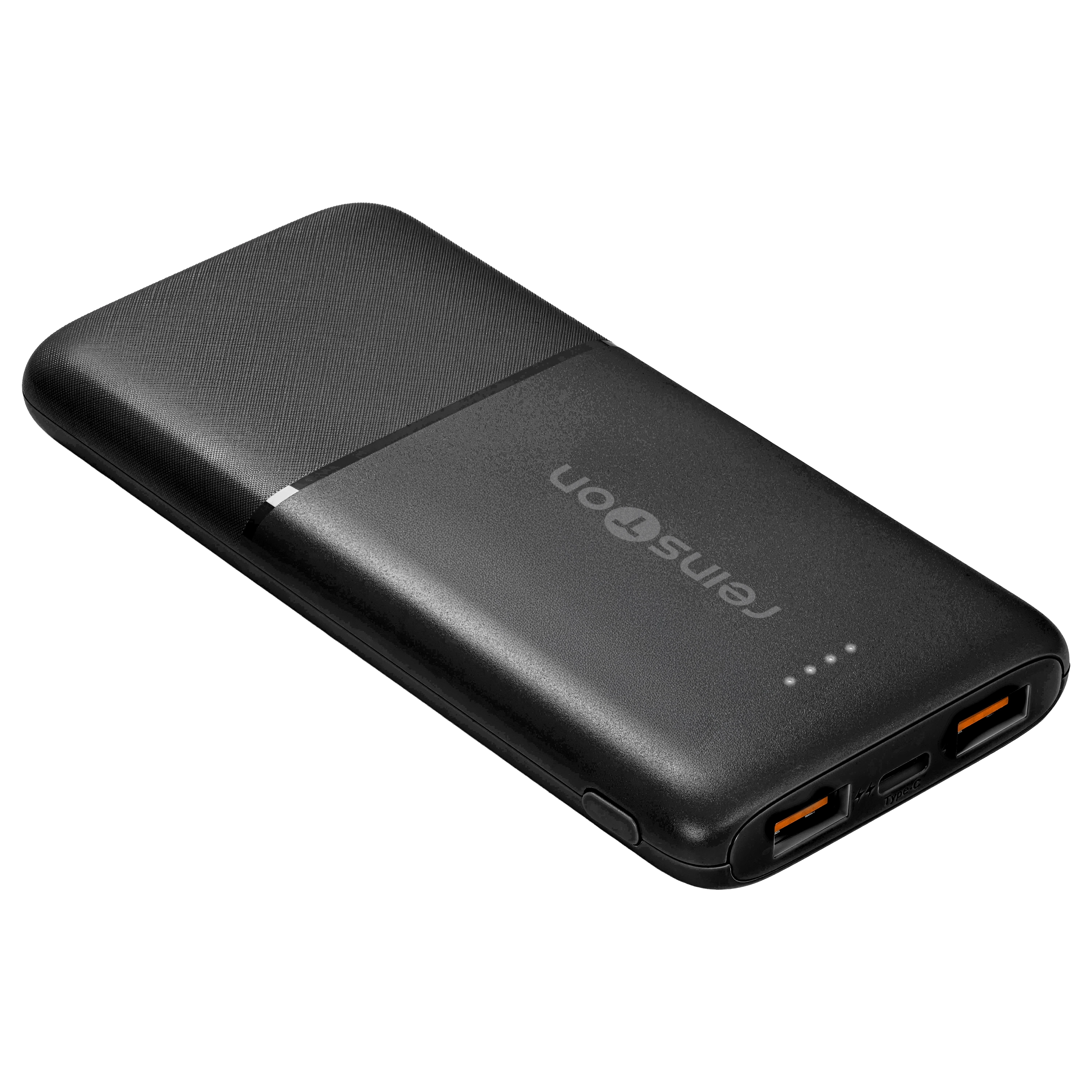 фото Внешний аккумулятор (повербанк) Reinston 10000mAh PD 20W Black (EPB1CAA20) 3