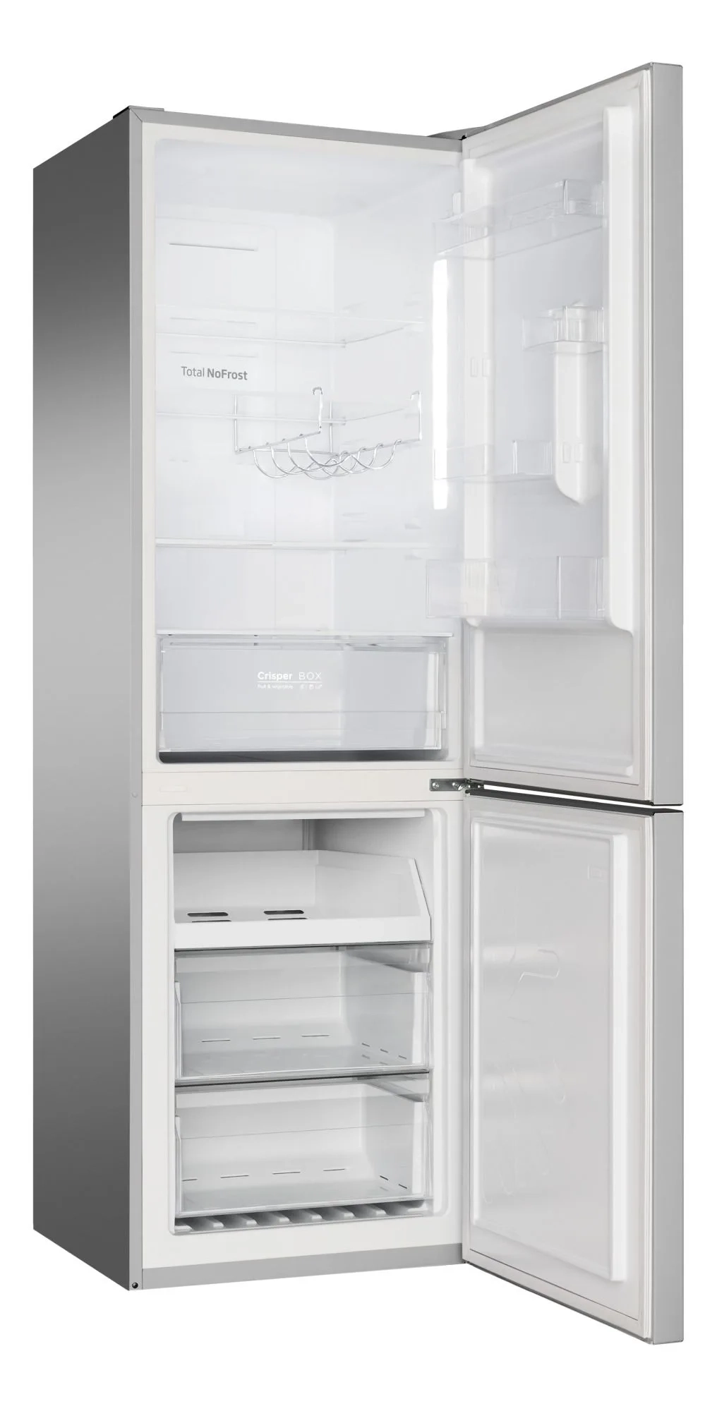 Lodówka Amica FK3606E.2DFX (E) Pełny No Frost 185,5cm Szuflada z kontrolą wilgotności Inox
