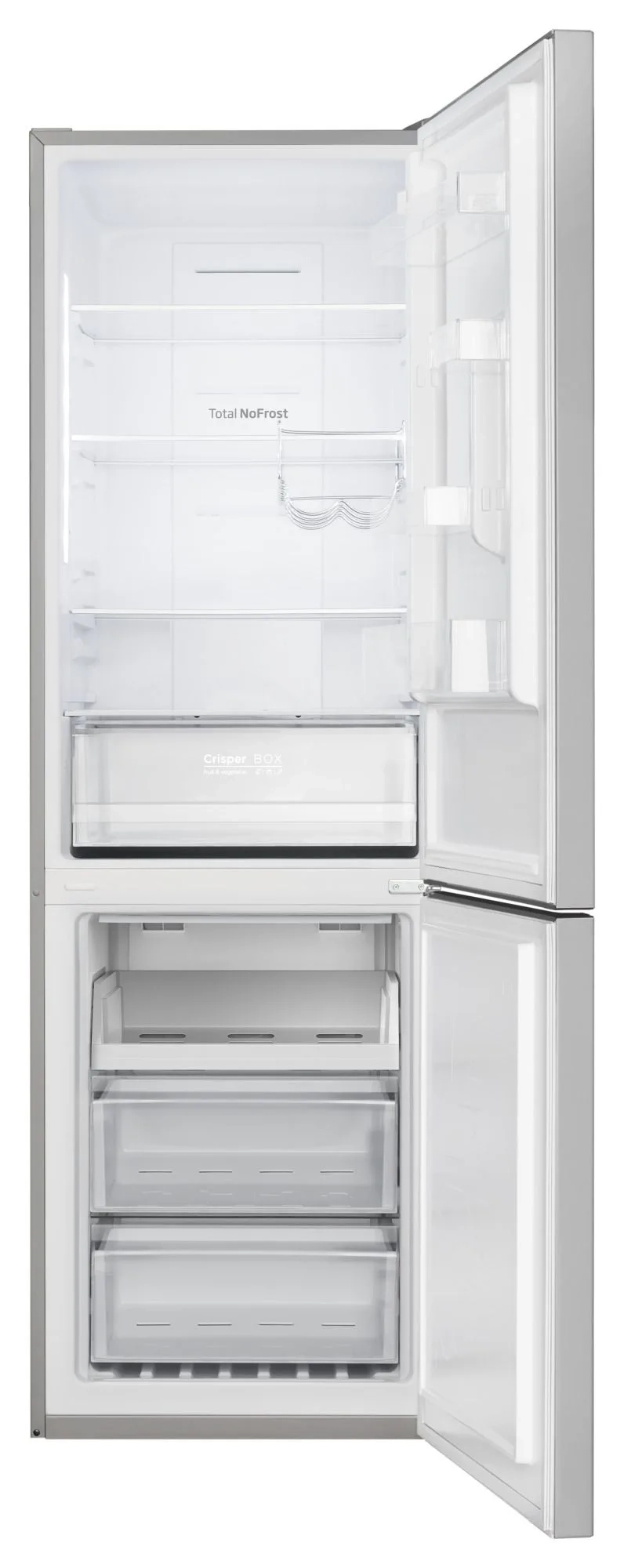 Lodówka Amica FK3606E.2DFX (E) Pełny No Frost 185,5cm Szuflada z kontrolą wilgotności Inox