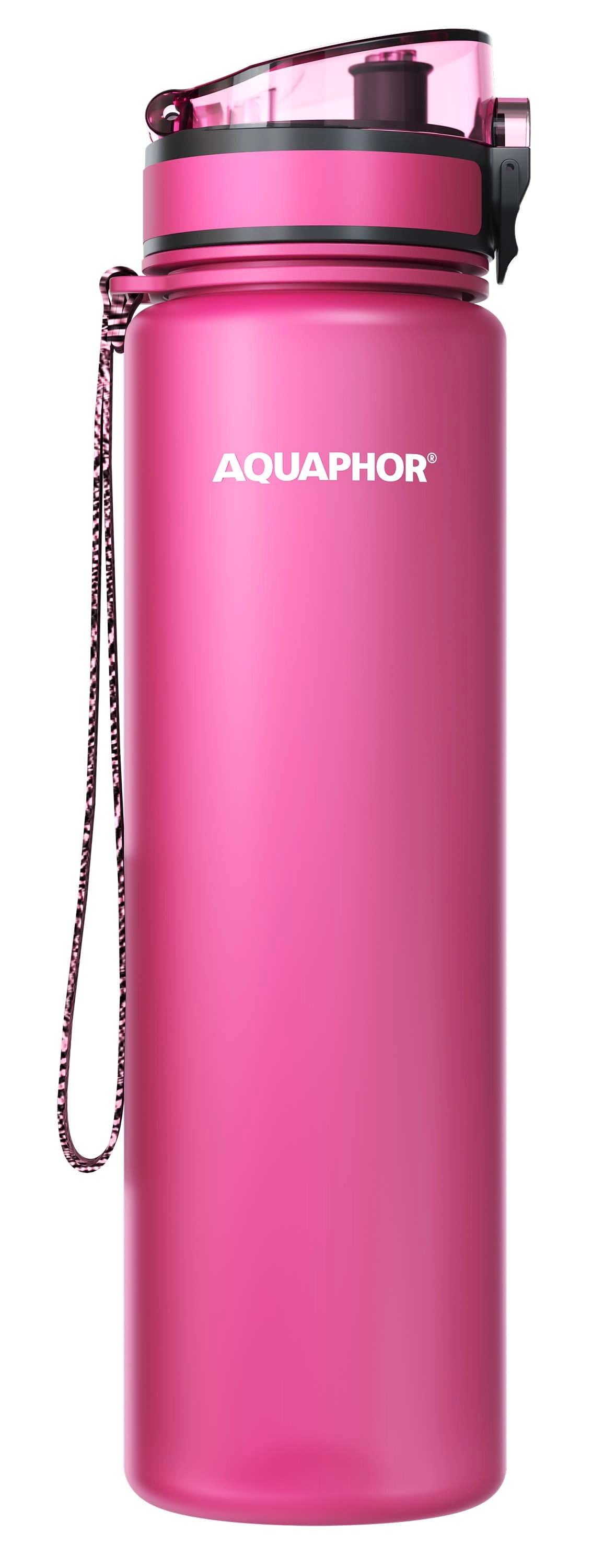 Butelka filtrująca Aquaphor City 1l 1 wkład Różowy