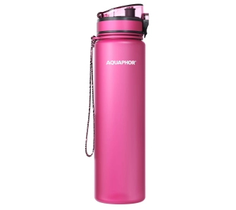 Butelka filtrująca Aquaphor City 1l 1 wkład Różowy