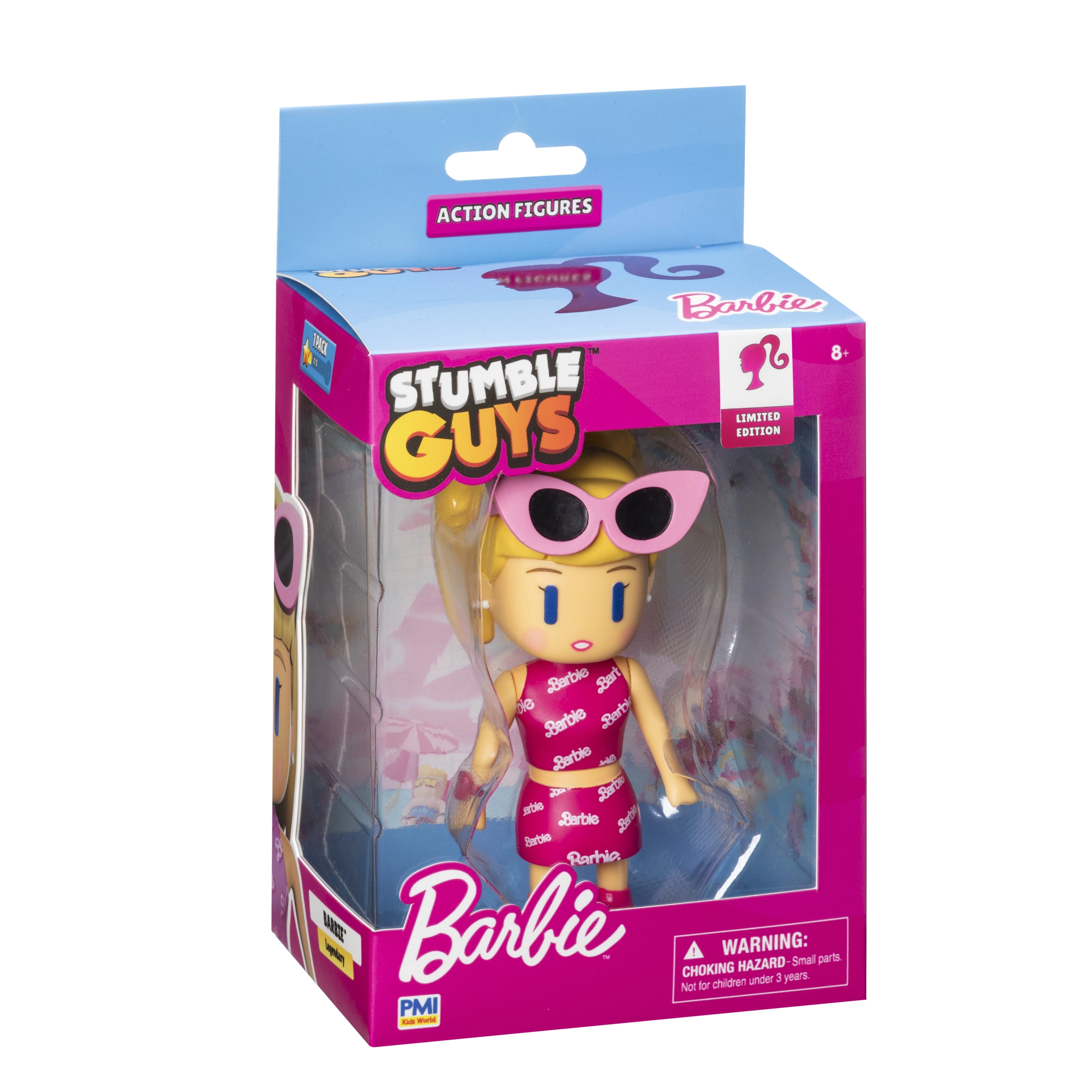 Figurka PMI Kids World Stumble Guys x Barbie Action Figure - Barbie