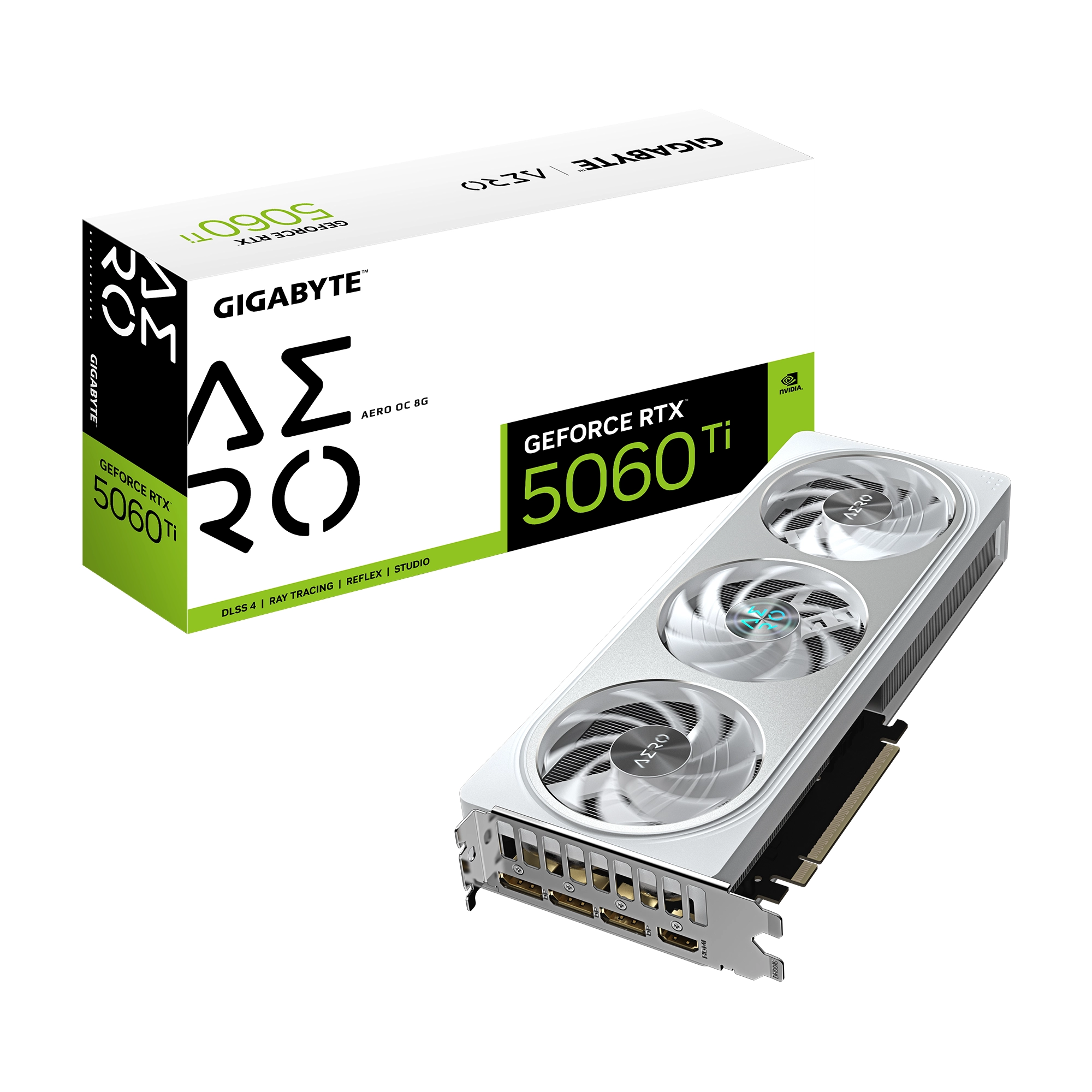 Karta graficzna Gigabyte GeForce RTX 5060 Ti AERO OC 8GB GDDR7 128bit DLSS 4