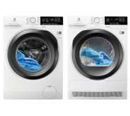 Electrolux pralka 700 SteamCare EW7F348ASP 8kg 1400obr/min + suszarka 800 DelicateCare EW8HEU359SP 9kg