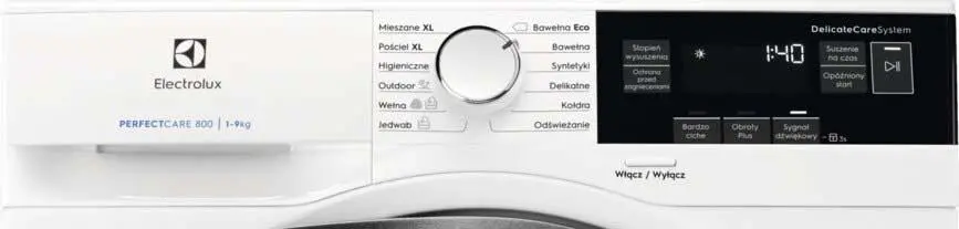 Zestaw Electrolux pralka 700 SteamCare EW7F348ASP 8kg 1400obr/min + suszarka 800 DelicateCare EW8HEU359SP 9kg
