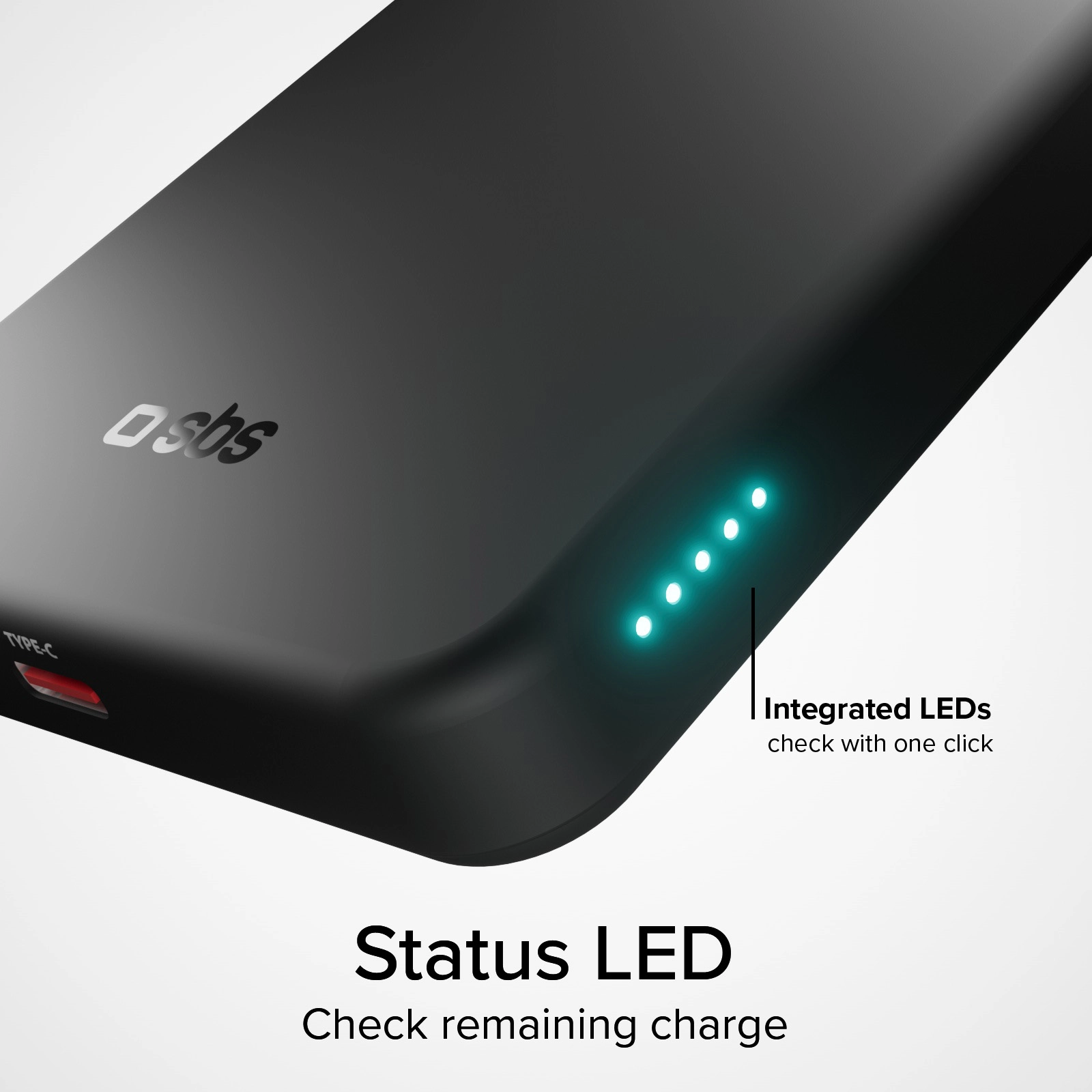 Powerbank SBS TEBB5000QI2 Mag Power Bank Qi2 5000mAh USB-C PD 20W