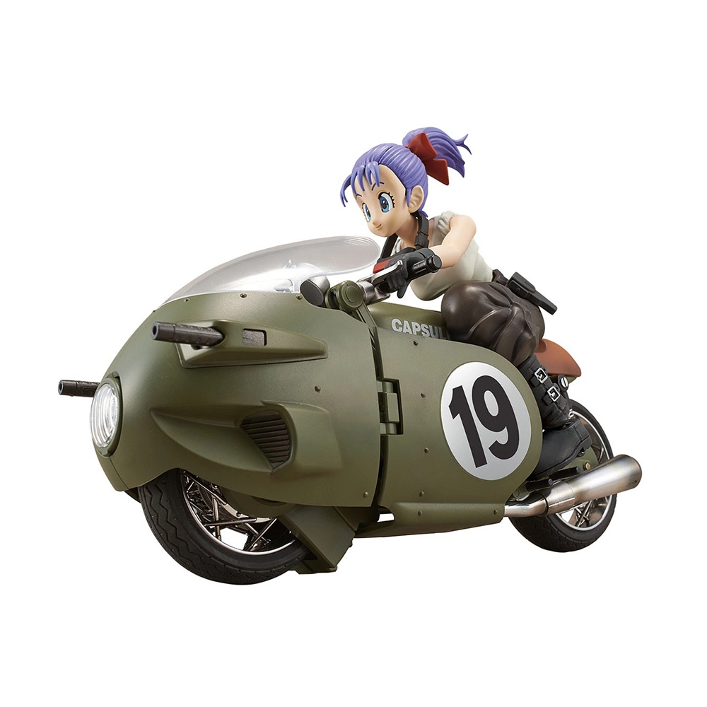 Model do składania Bandai FIGURE RISE DRAGON BALL Z - RISE MECHANICS BULMA S NO.19 MOTORCYCLE