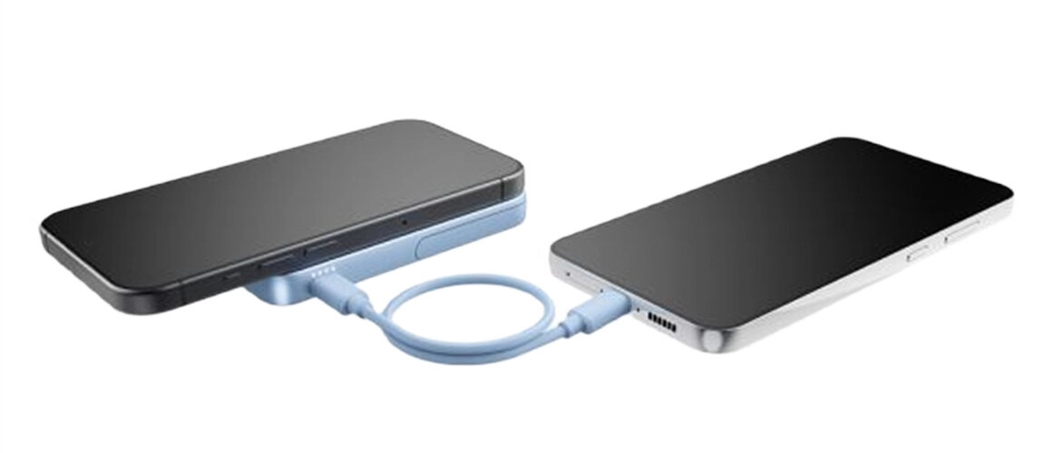 Powerbank Fresh 'n Rebel 2PBM5000VB Magnetic Wireless 5000mAh MagSafe 7,5W Vivid Blue