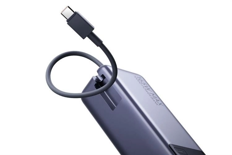Powerbank Xiaomi PB1165MI 10000mAh 165W Wbudowany kabel USB-C Szary
