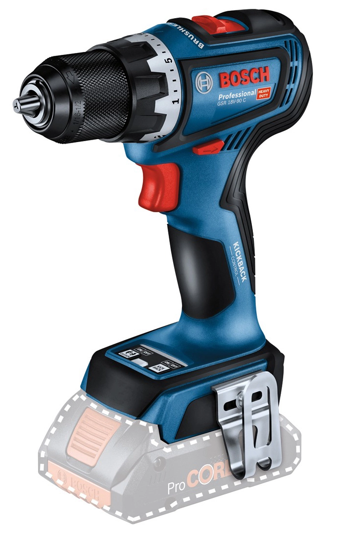 Wiertarko-wkrętarka Bosch Professional GSR 18 V-90 C 0 601 9K6 000