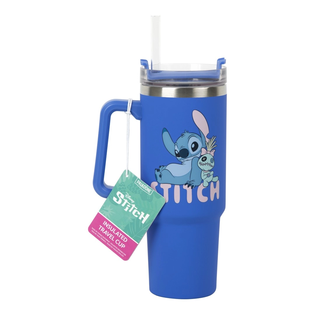 Kubek Paladone Insulated Travel Cup Stitch Ze słomką 900ml