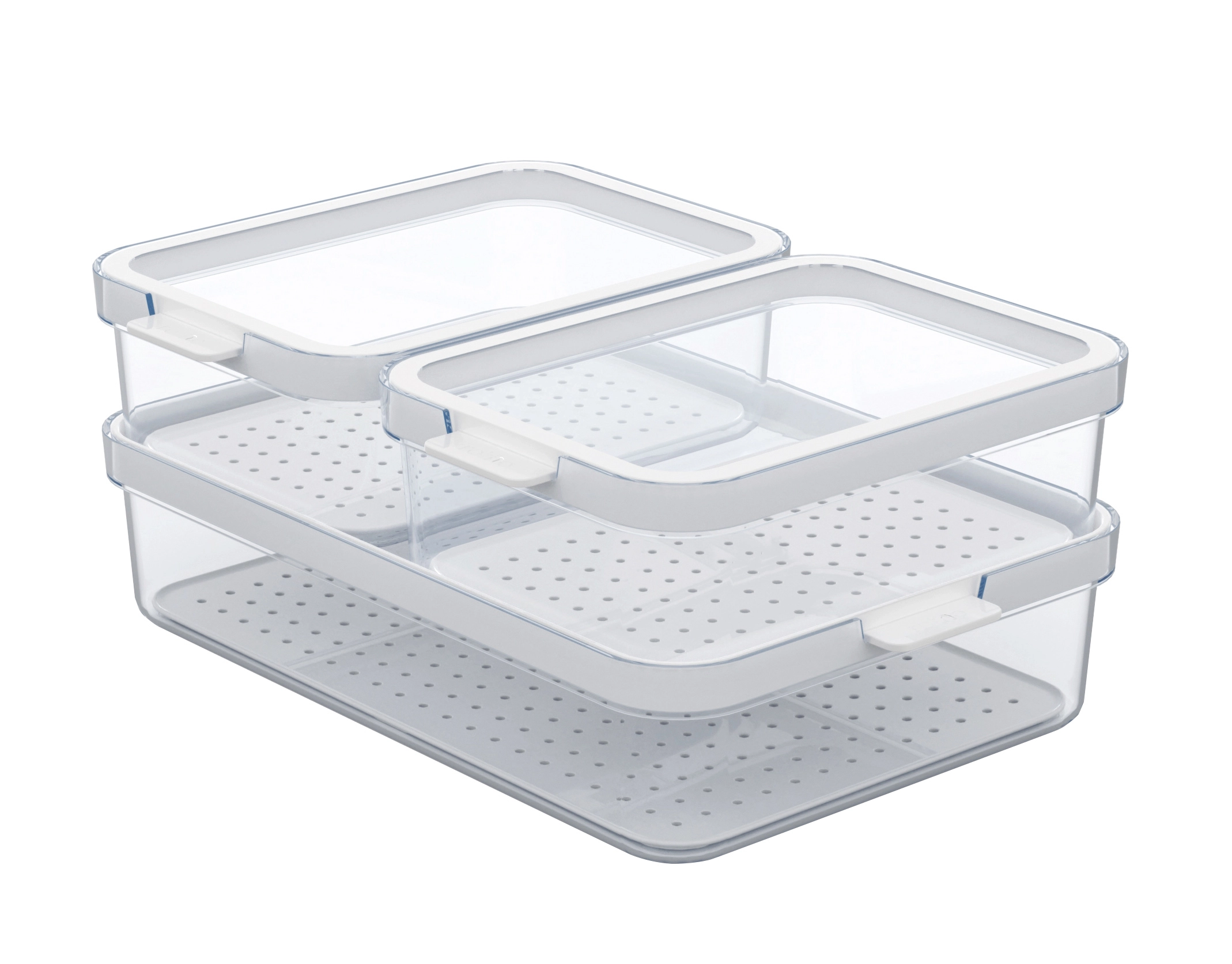 Pojemniki do lodówki Rotho Cauma 3 szt.