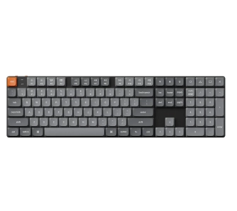 Klawiatura mechaniczna Keychron K5 Max RGB Gateron Red Szary