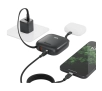 Powerbank Bazic Fusion 10000mAh PD 20W Wbudowany kabel USB-C/Lightning Czarny