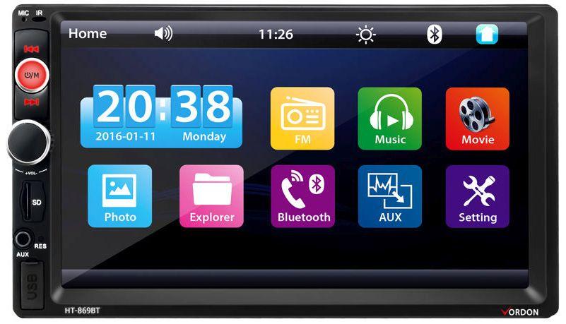 Radioodtwarzacz samochodowy Vordon HT-869BT