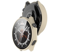Bizon ze szkłem do OnePlus Watch 3 / Oppo Watch X2 beżowy