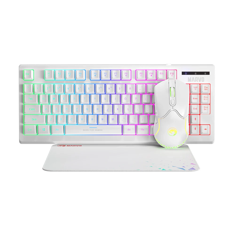 Zestaw Marvo CM310 RGB Biały