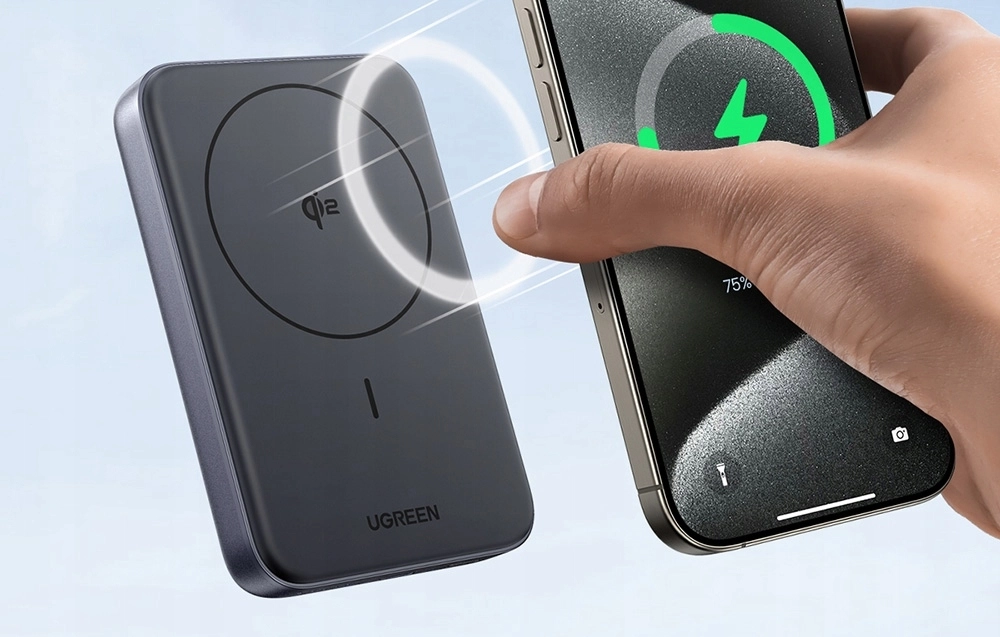 Powerbank UGREEN PB761 10000mAh MagSafe 30W Czarny