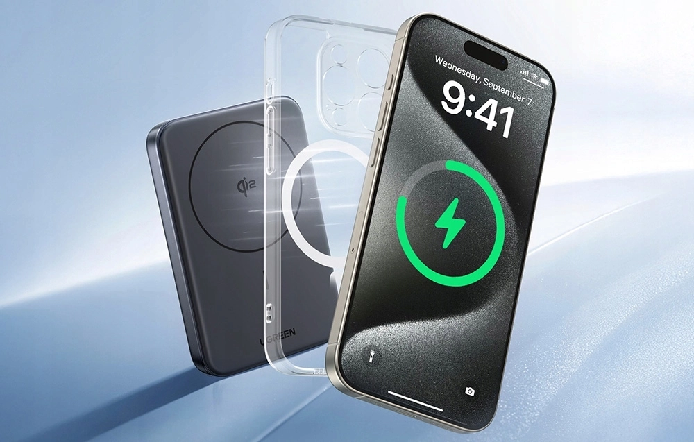 Powerbank UGREEN PB761 10000mAh MagSafe 30W Czarny