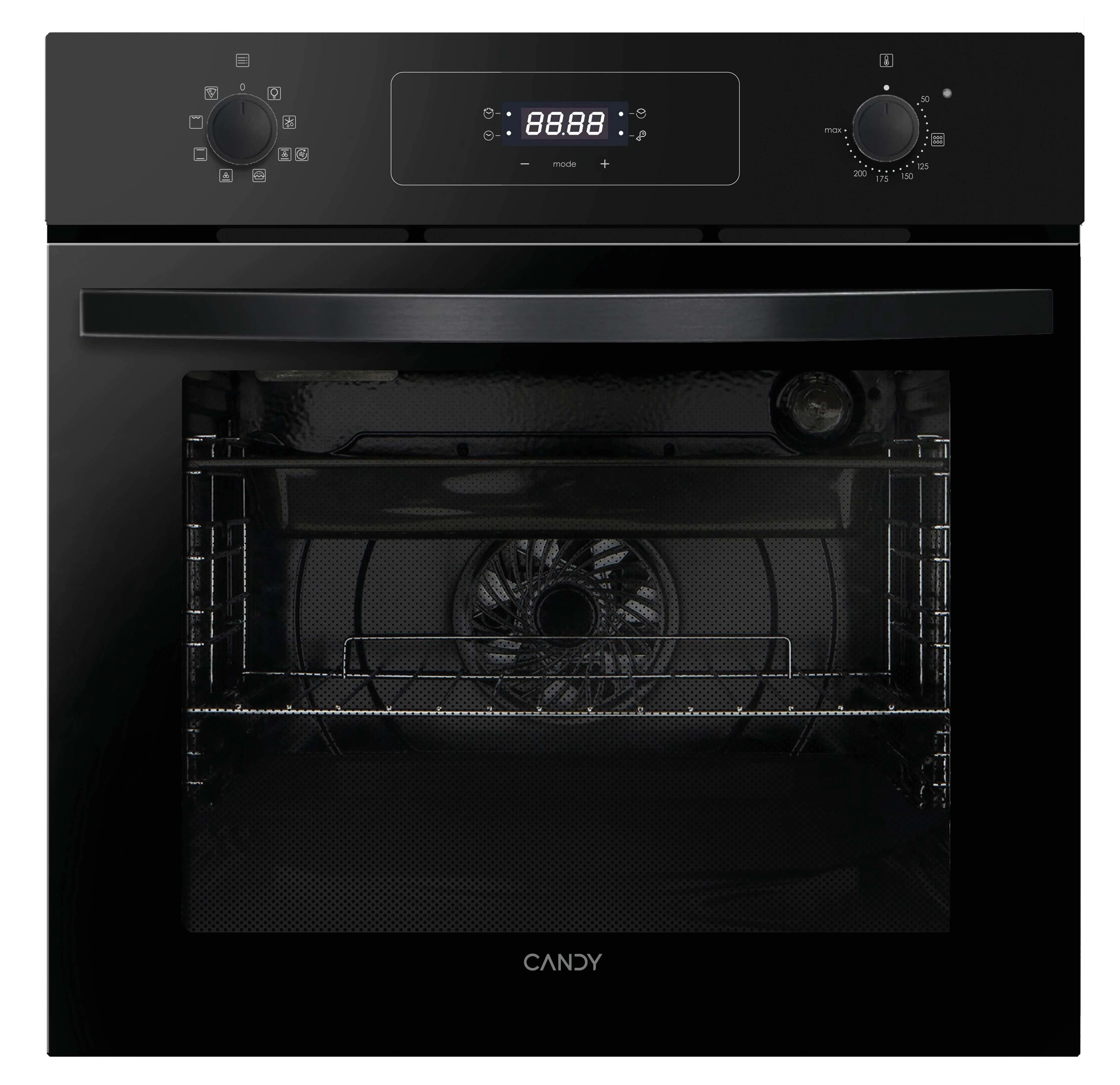 Candy F ACDI Z600 L Grill Termoobieg Czarne szkło