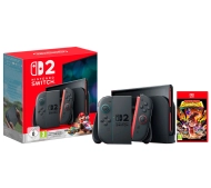 Nintendo Switch 2 Joy-Con Czarny + Mario Kart World + Donkey Kong Bananza